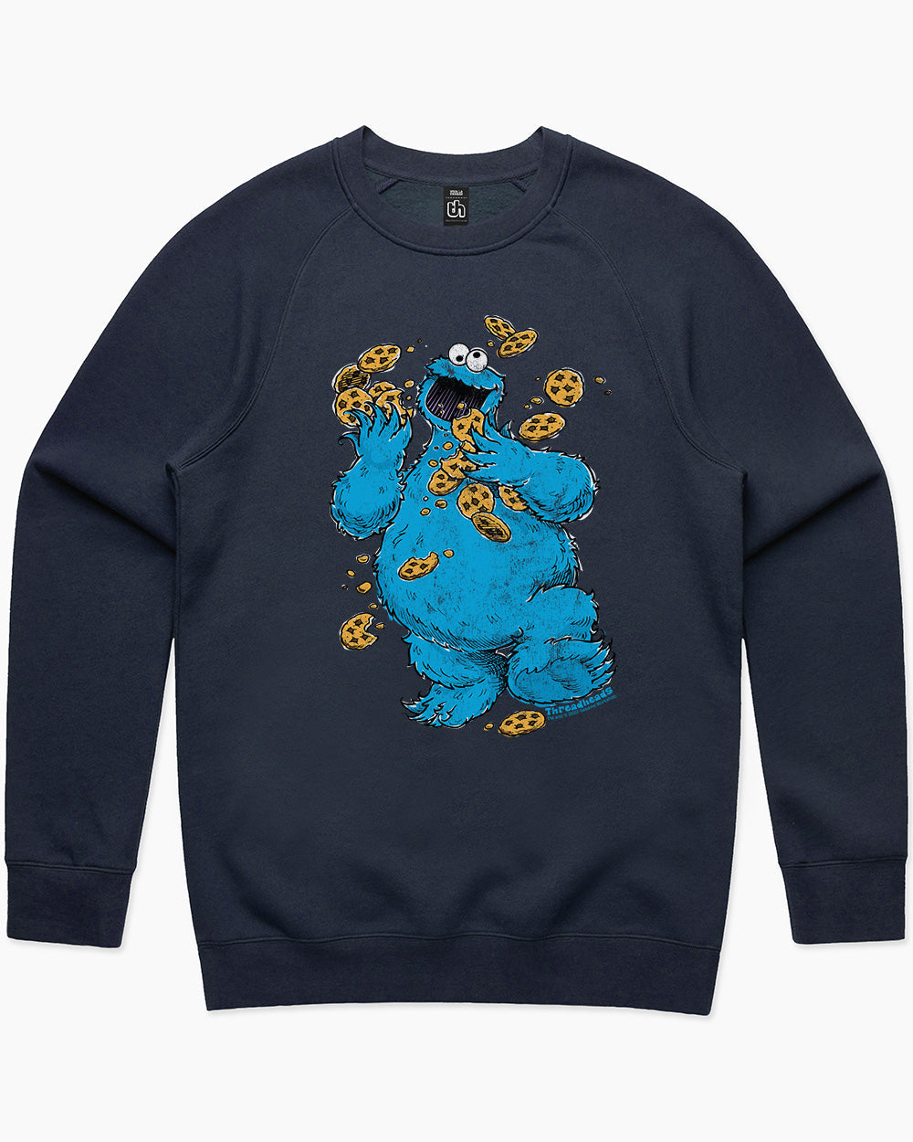 Cookie Monster Om Nom Nom Jumper Australia Online #colour_navy