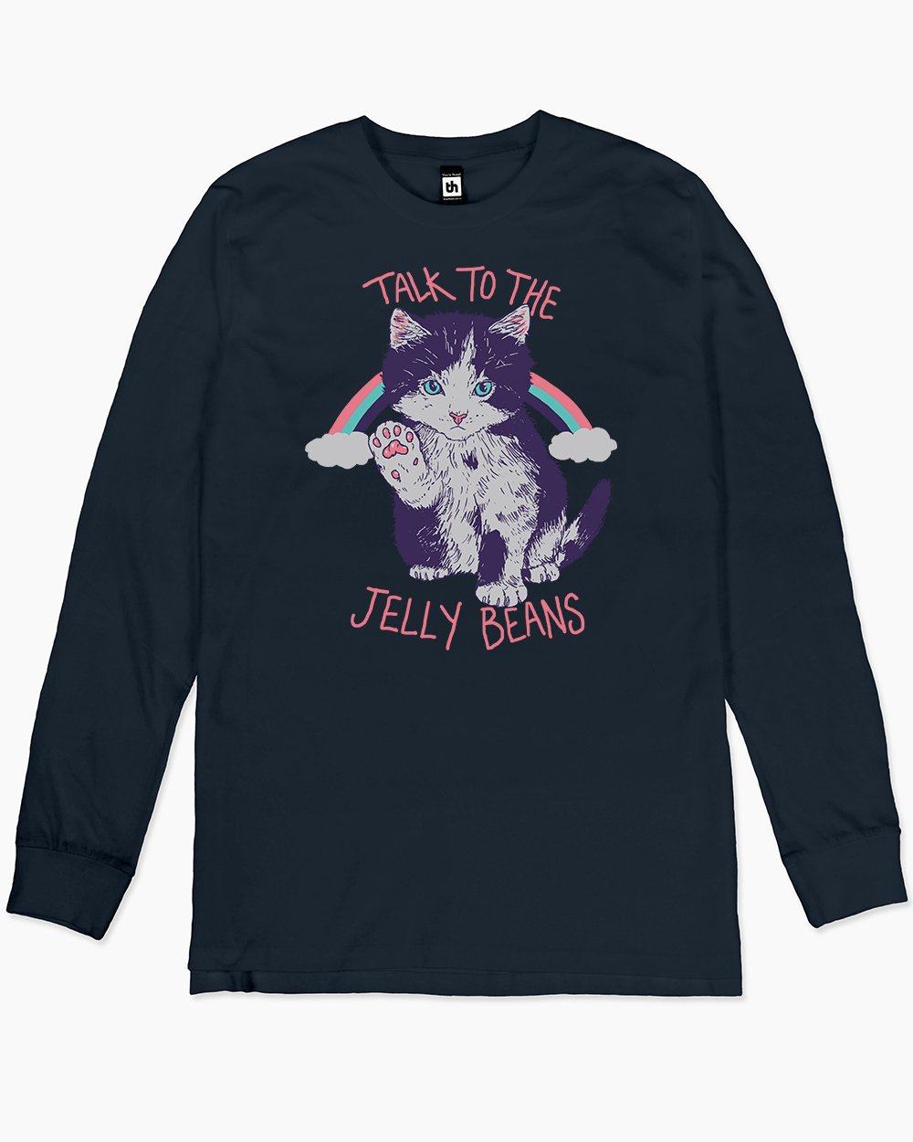 Talk to the Jelly Beans Long Sleeve Australia Online #colour_navy