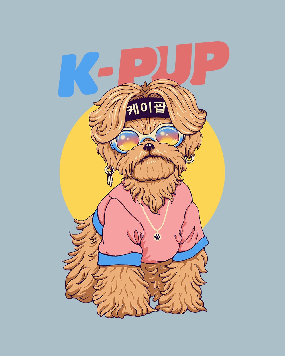 K-Pup Kids T-Shirt Australia Online #colour_pale blue