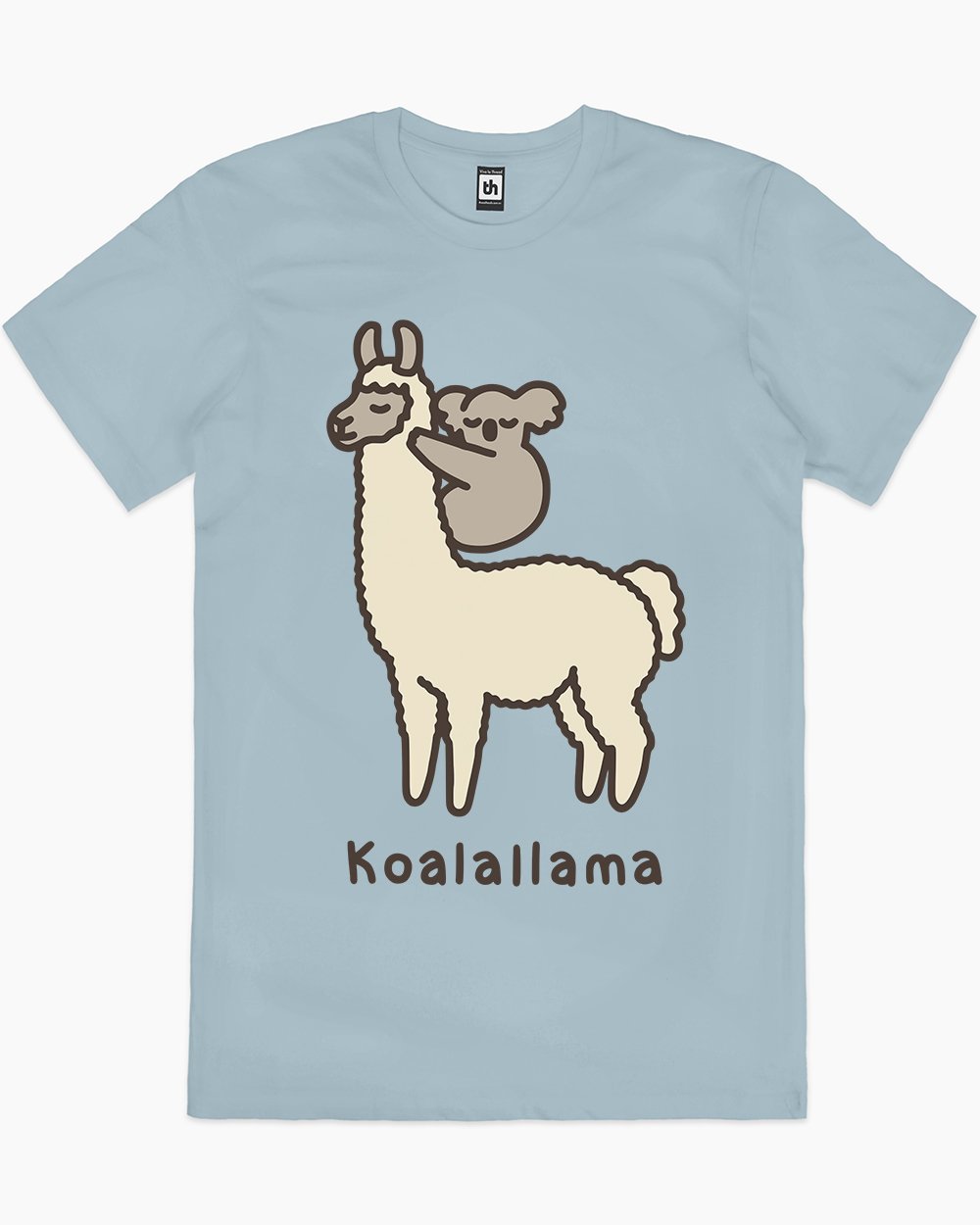 Koalallama T-Shirt Australia Online #colour_pale blue