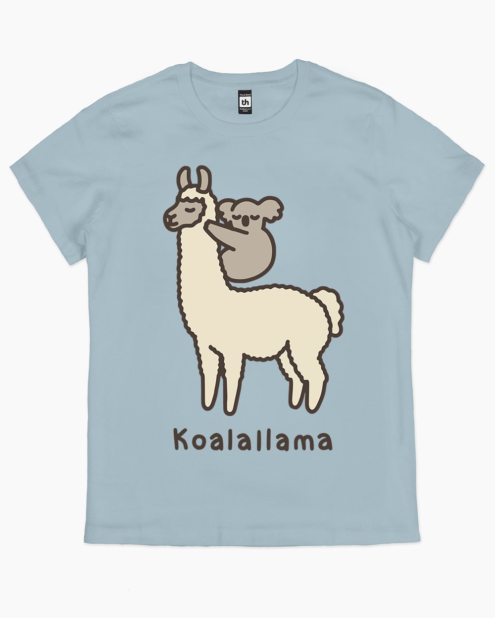 Koalallama T-Shirt Australia Online #colour_pale blue