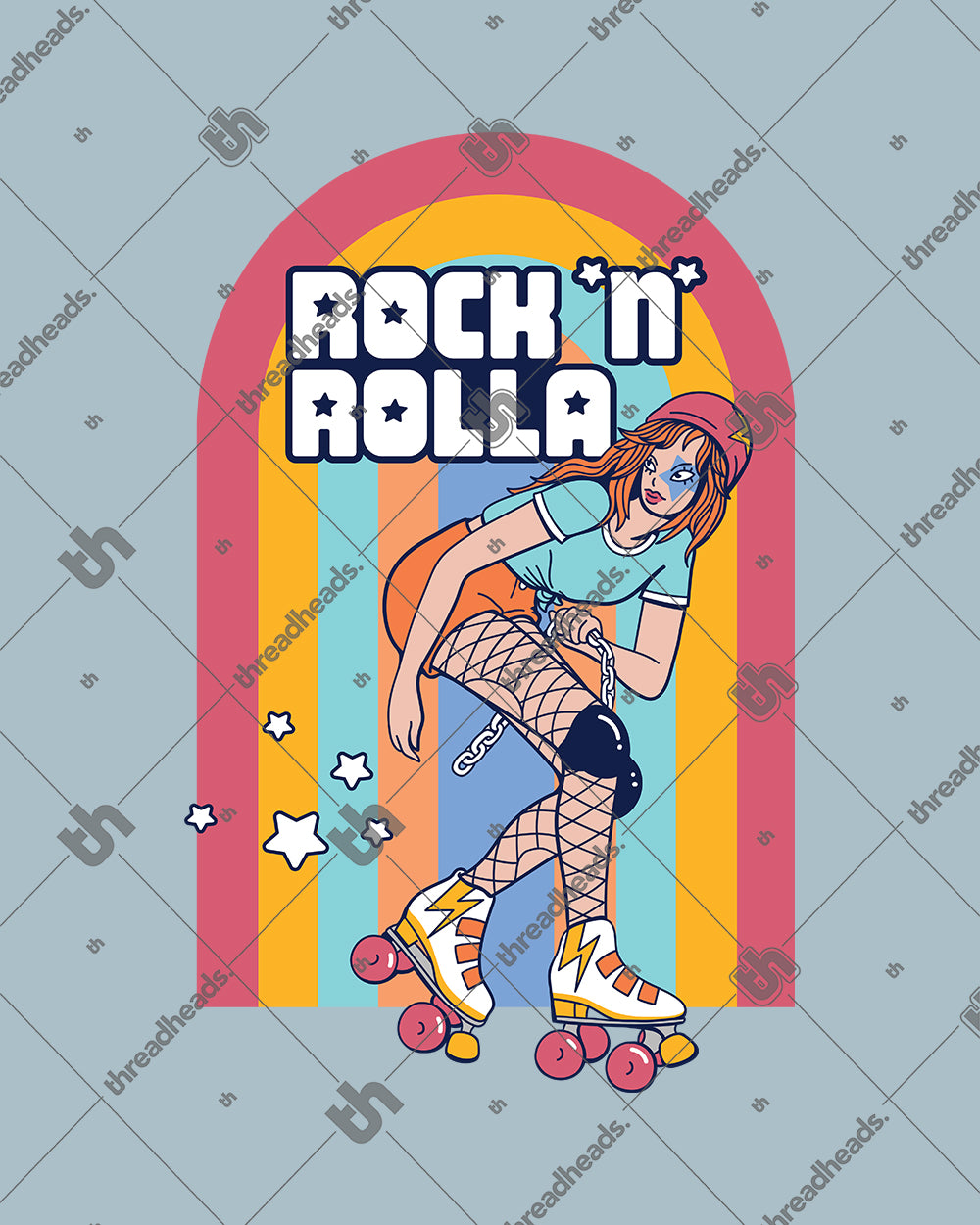 Rock N Rolla T-Shirt Australia Online #colour_pale blue