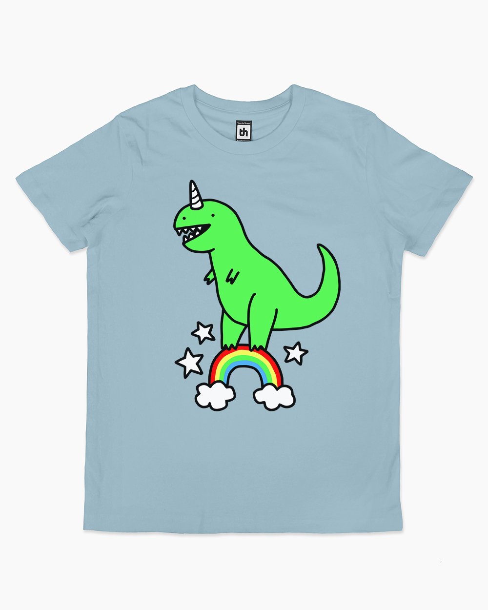 T-Rexicorn Kids T-Shirt Australia Online #colour_pale blue
