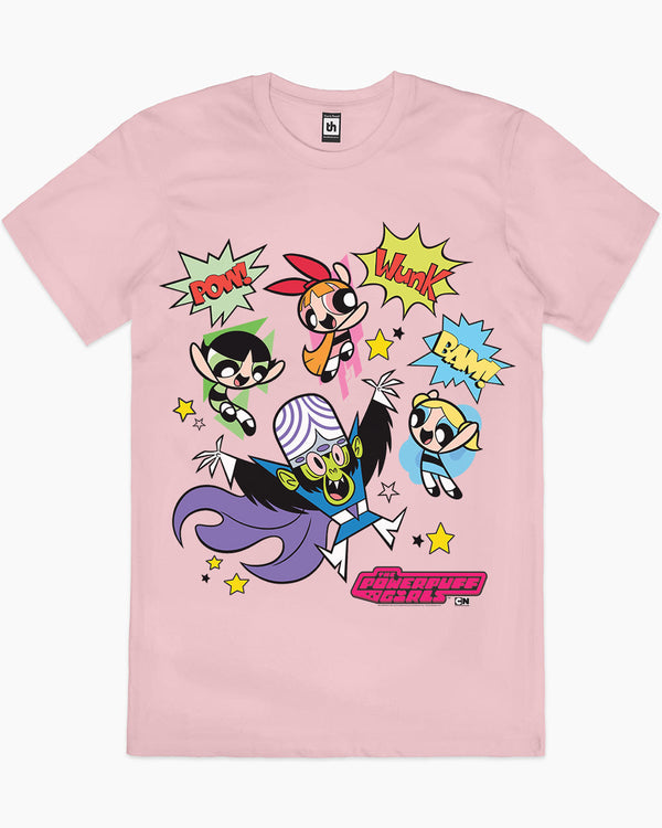 Powerpuff Pow T-Shirt | Official The Powerpuff Girls Merch Australia ...