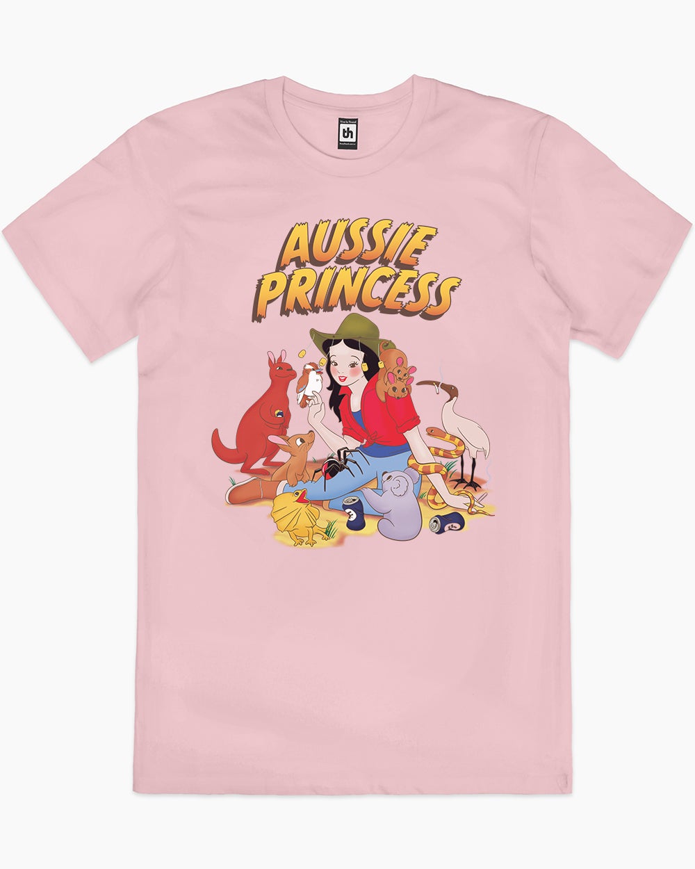 Aussie Princess T-Shirt Australia Online #colour_pink