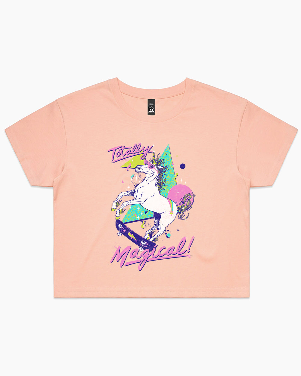 Totally Magical Crop Tee Australia Online #colour_pink