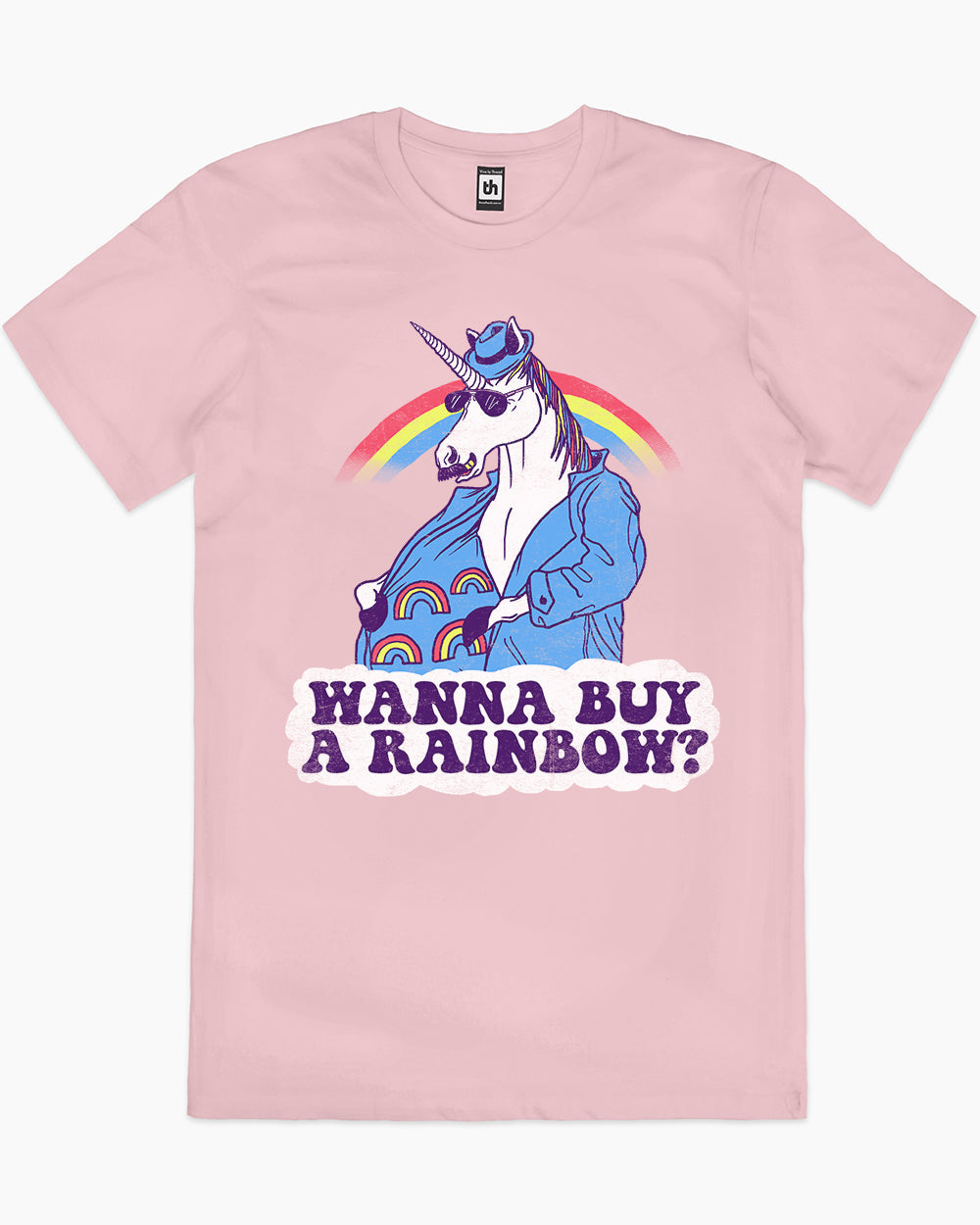 Unicorntraband T-Shirt Australia Online #colour_pink