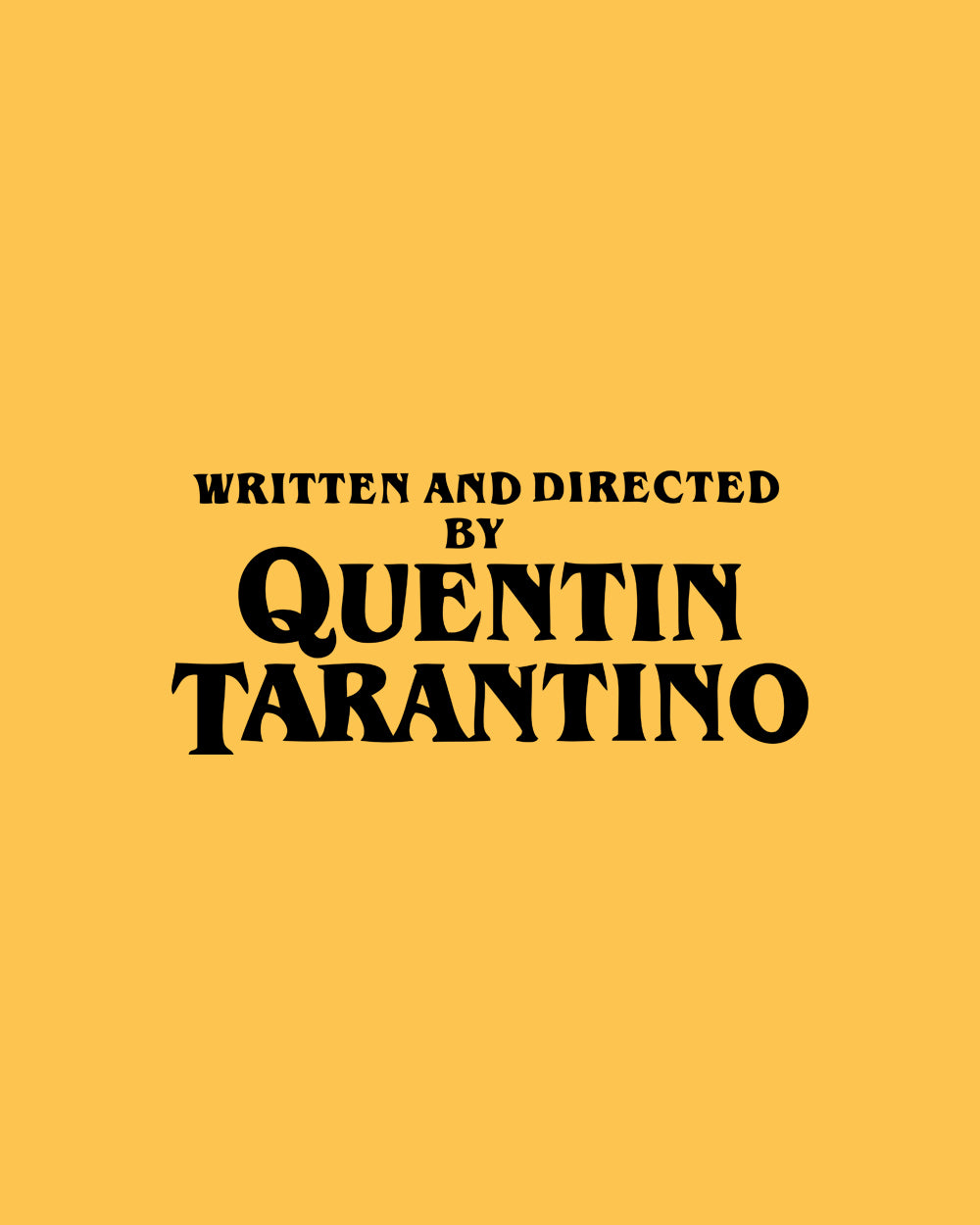 Quentin tarantino yellow on sale turtleneck