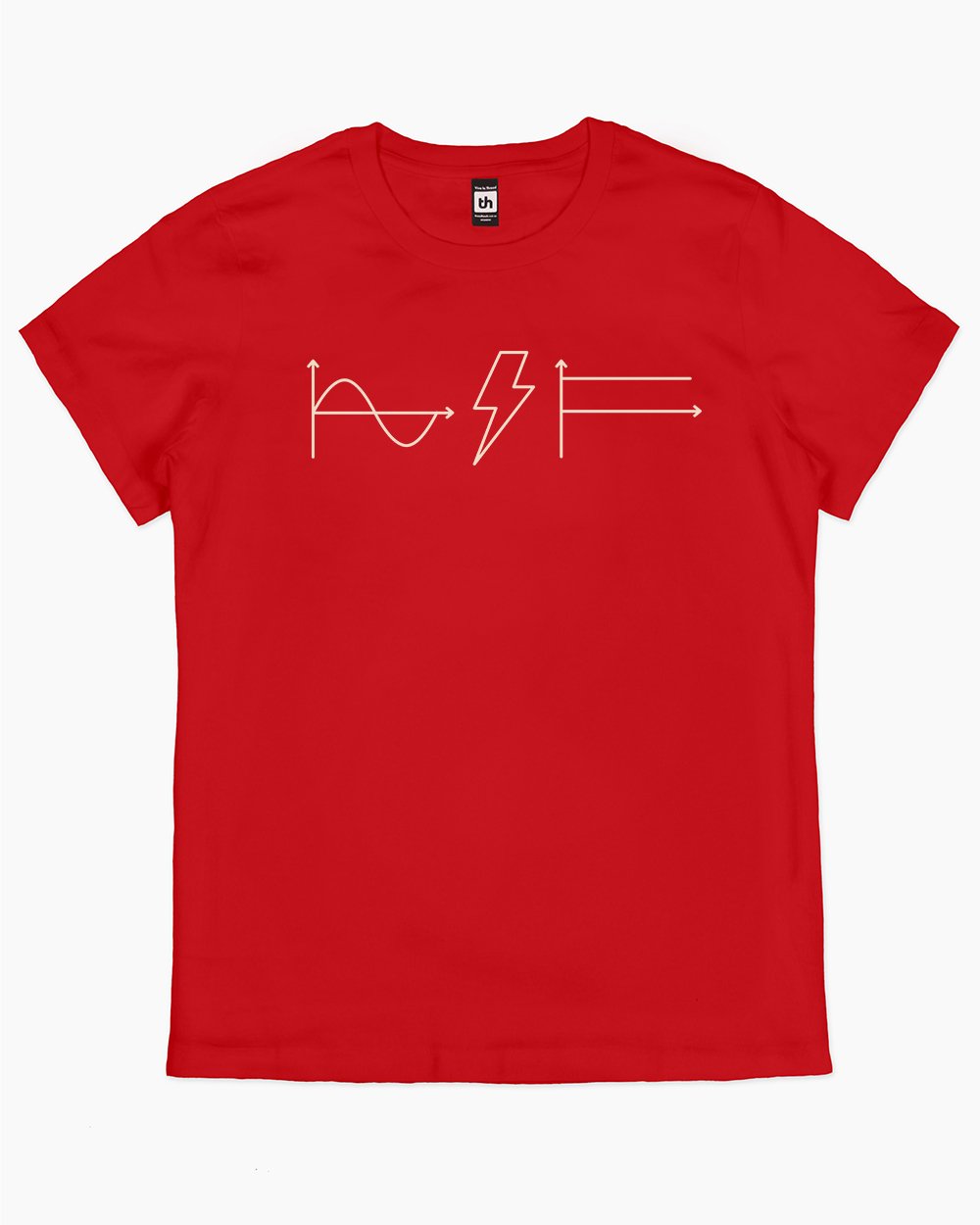 AC DC T-Shirt Australia Online #colour_red