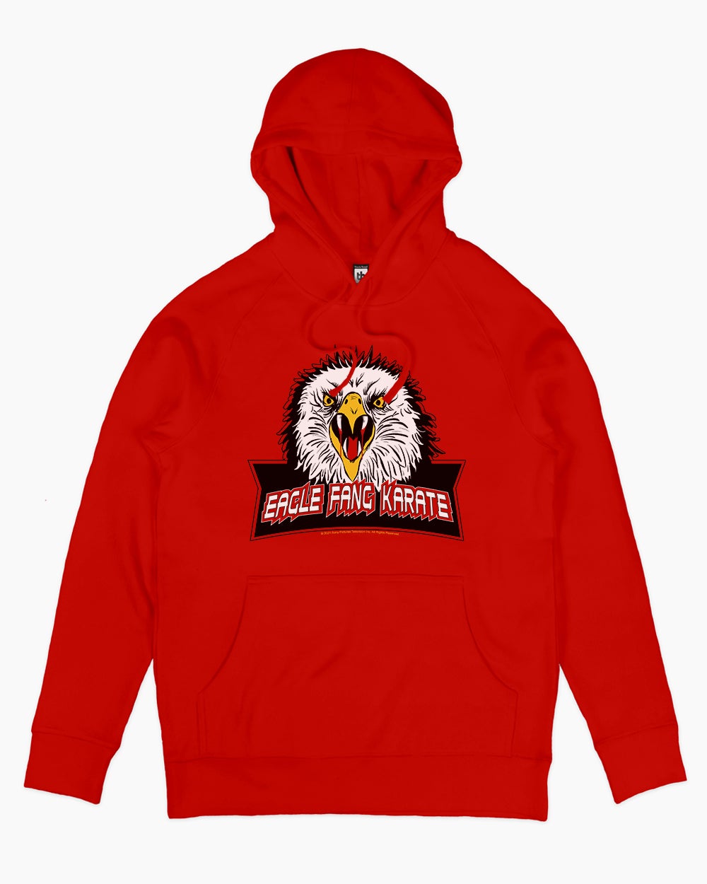 Eagle Fang Karate Logo Hoodie Australia Online #colour_red