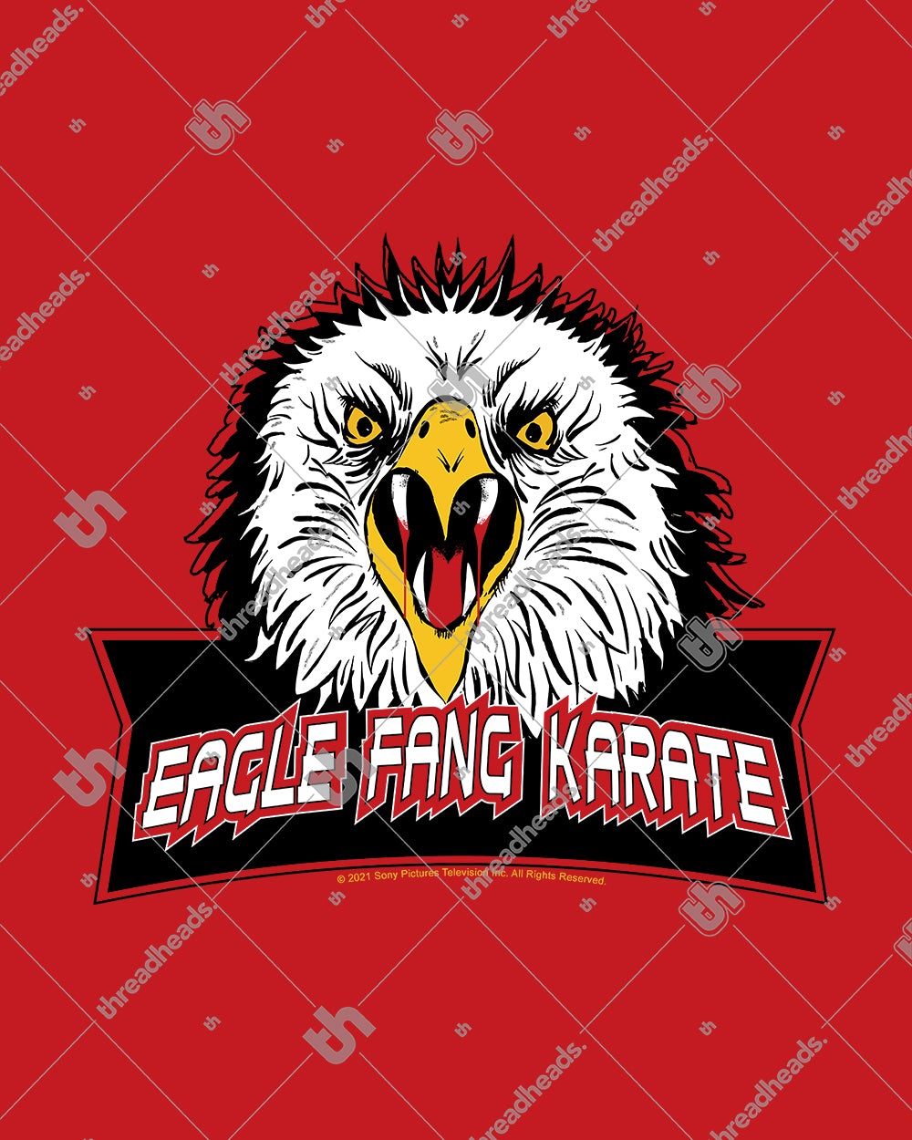 Eagle Fang Karate Logo Kids T-Shirt Australia Online #colour_red