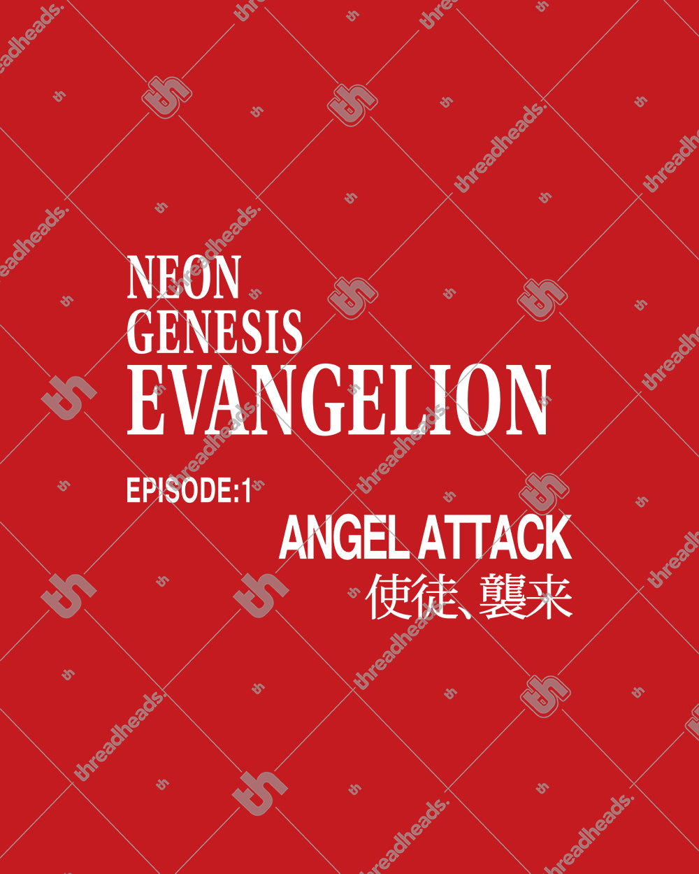 Evangelion Episode 1 Sweater Australia Online #colour_red