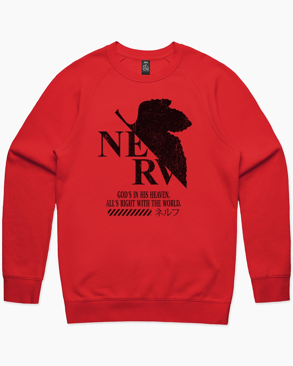NERV Sweater Australia Online #colour_red