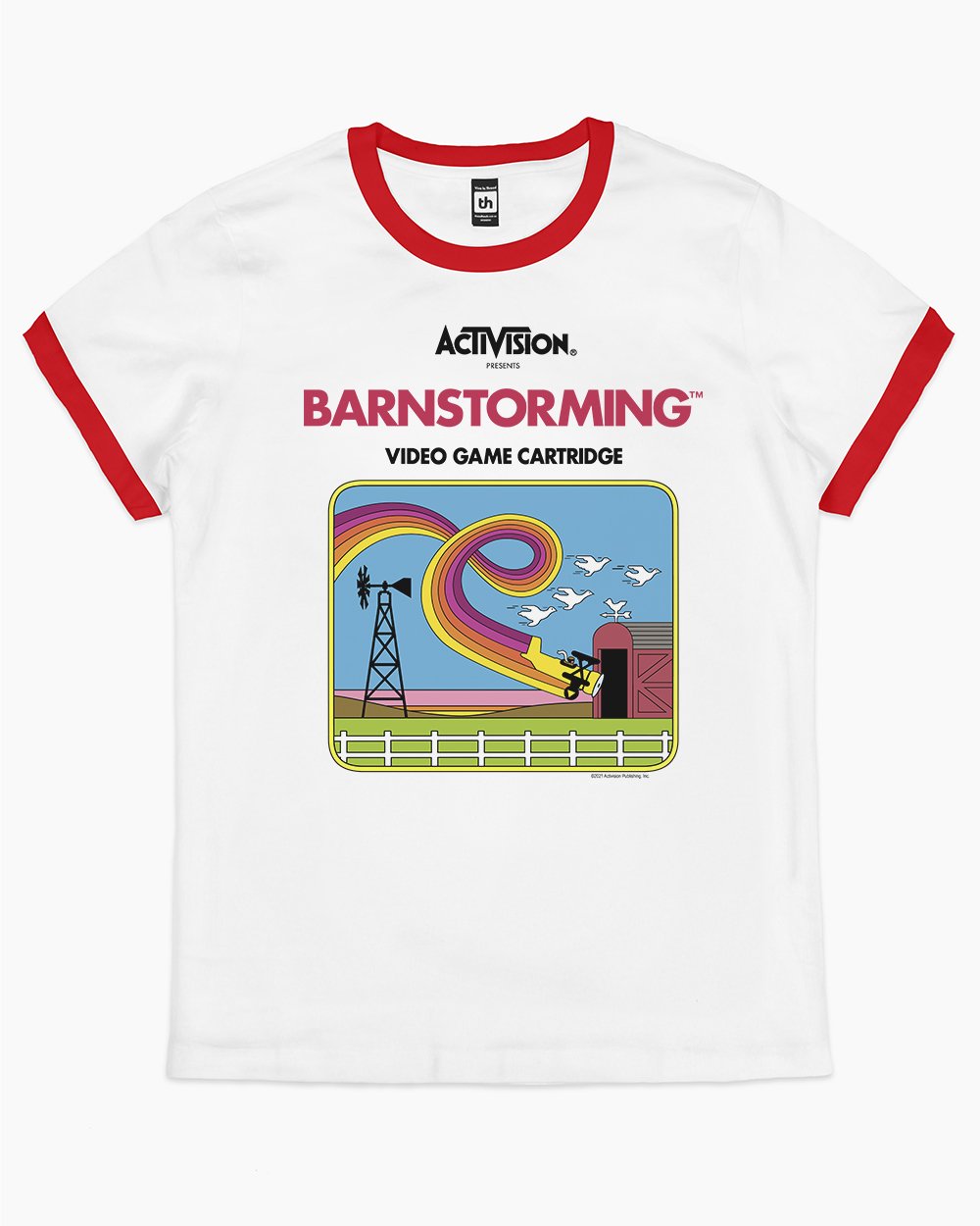 Barnstorming T-Shirt Australia Online #colour_red ringer