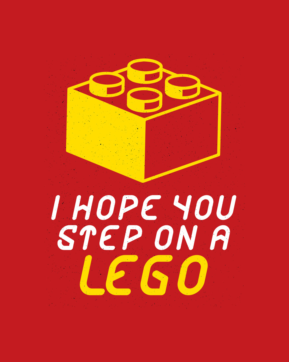 Step On A Lego T-Shirt Australia Online #colour_red