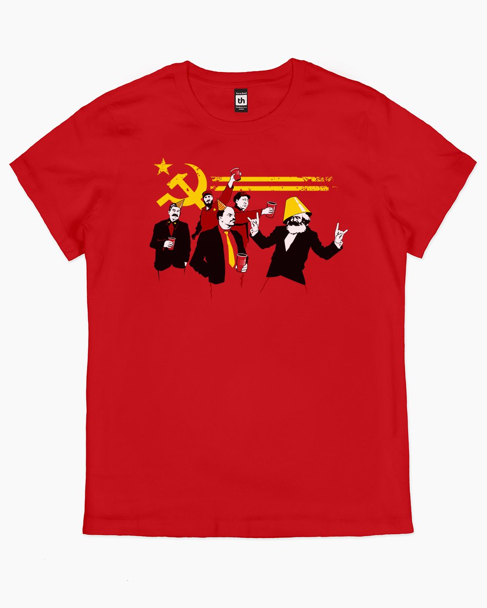 The Communist Party T-Shirt Australia Online #colour_red