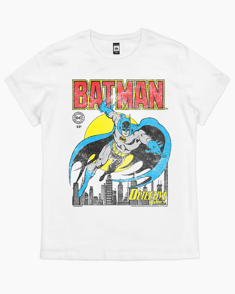 Batman T-Shirt Australia Online #colour_white