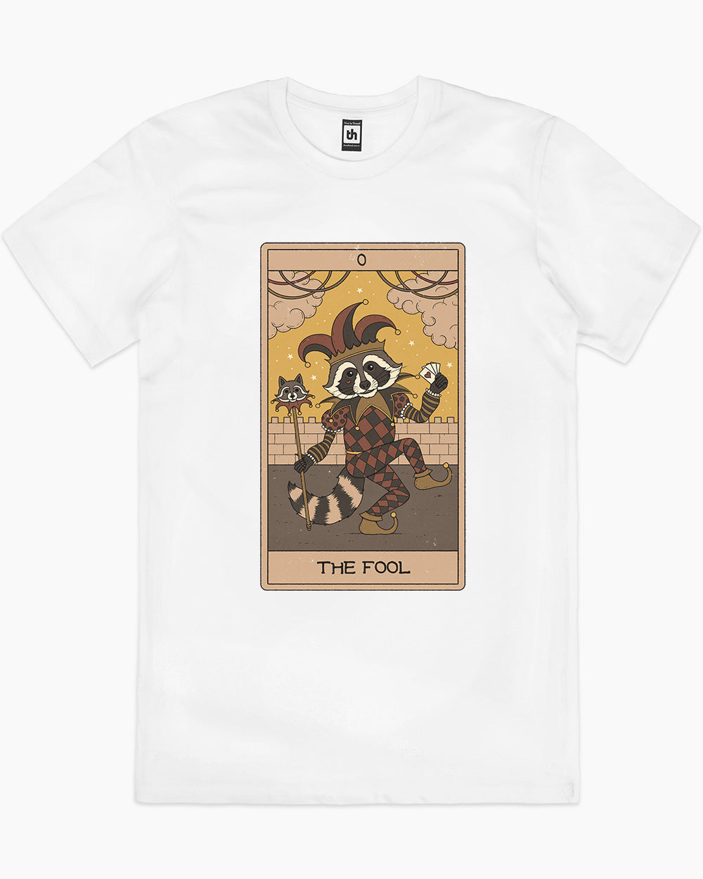 The Fool T-Shirt Australia Online #colour_white