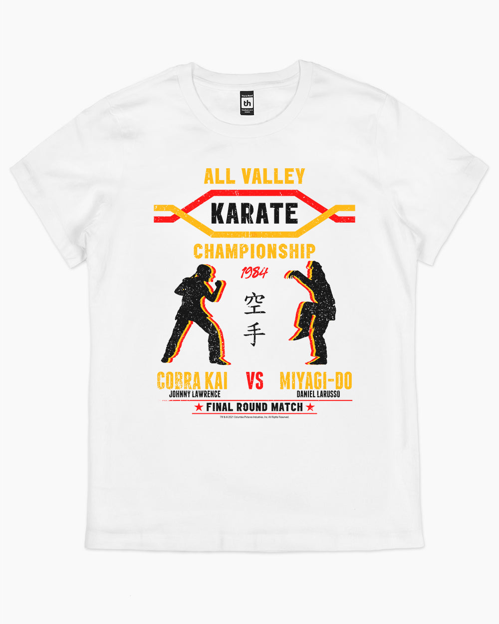 All Valley Karate Championship T-Shirt Australia Online #colour_white