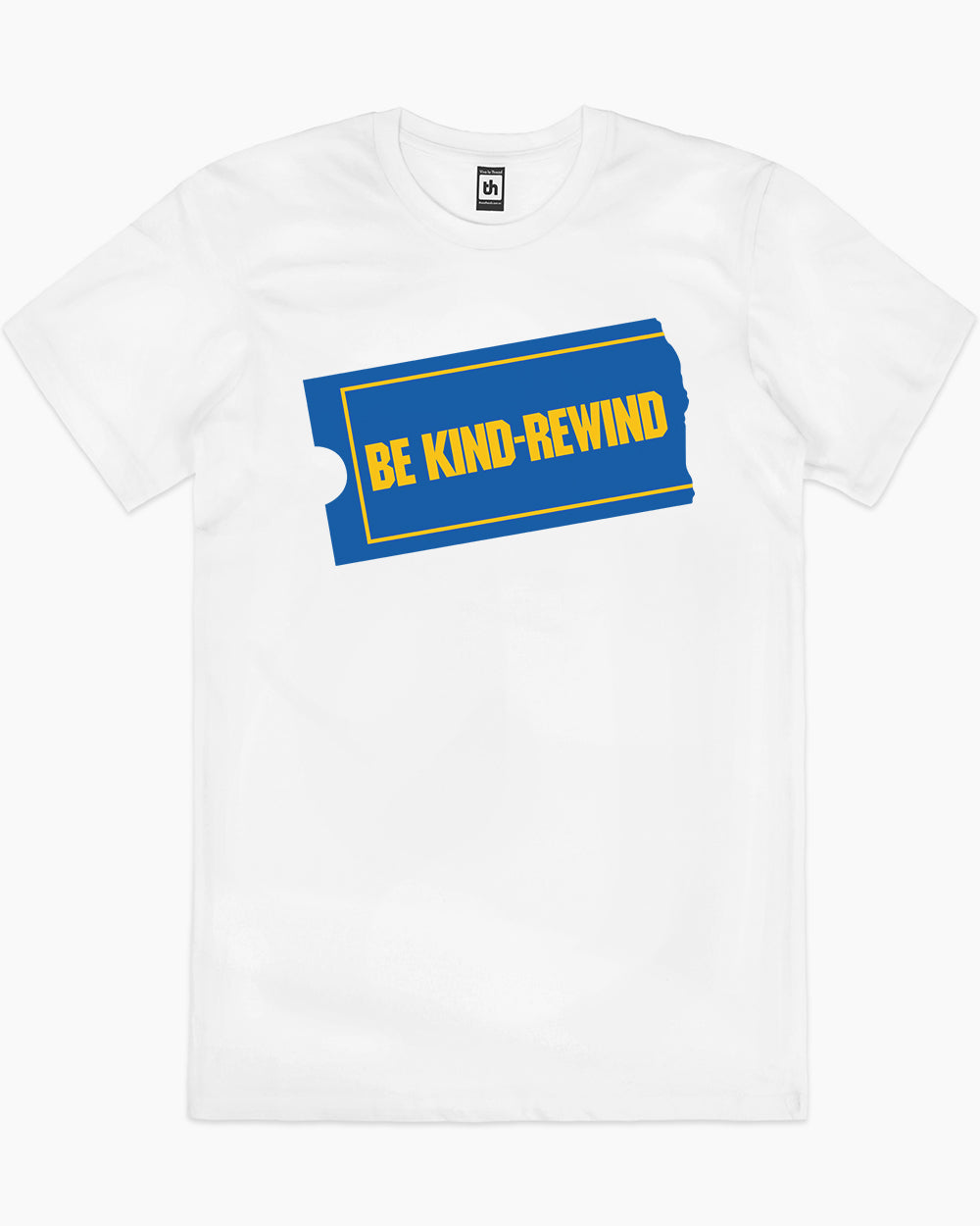 Be Kind - Rewind T-Shirt Australia Online #colour_white