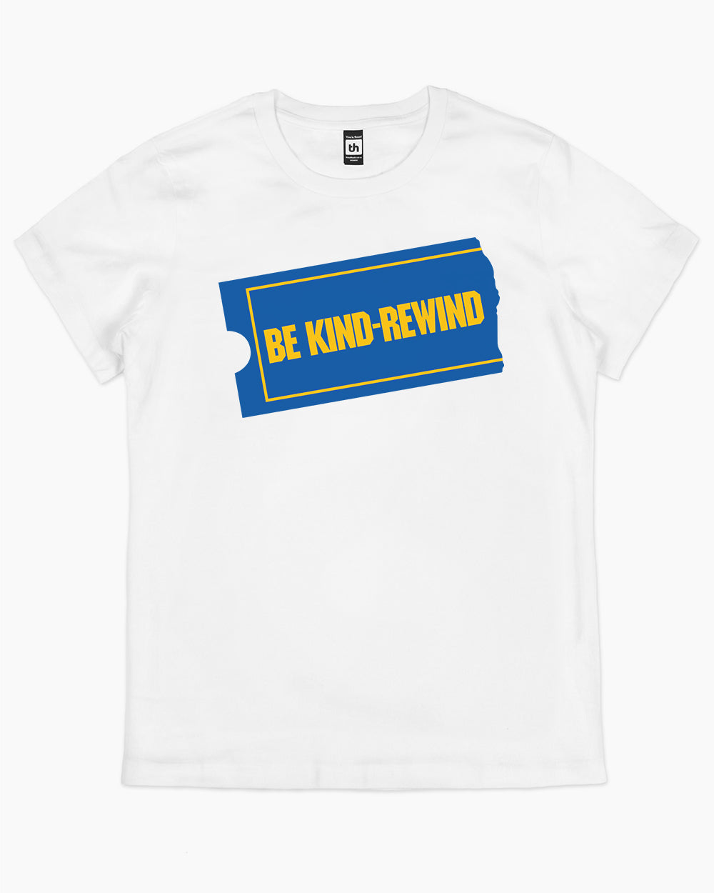 Be Kind - Rewind T-Shirt Australia Online #colour_white