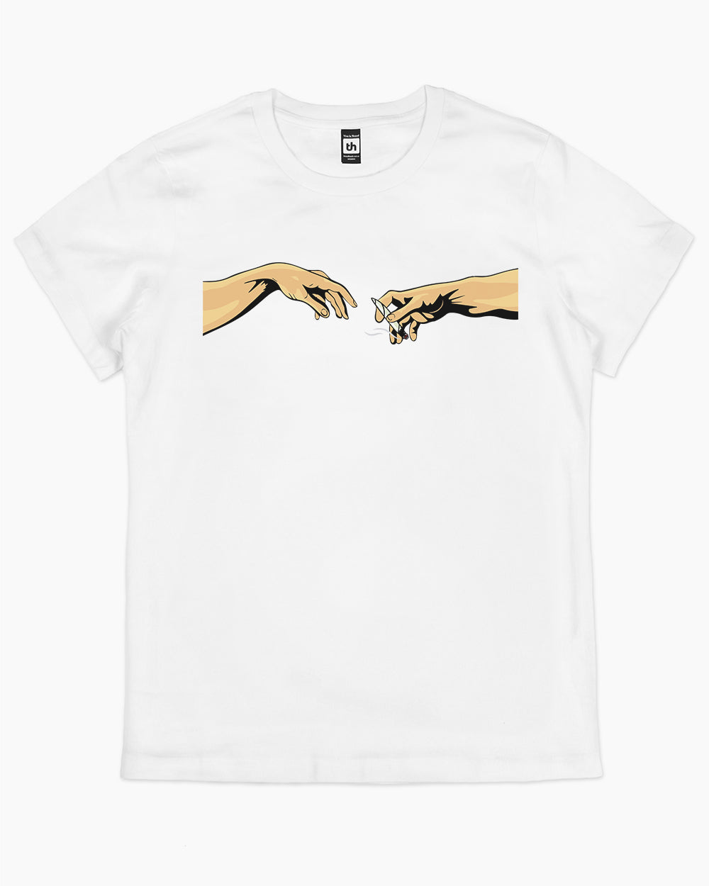 The Creation - Joint T-Shirt Australia Online #colour_white