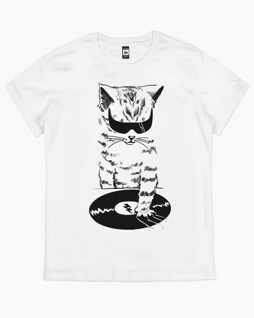 DJ Scratch T-Shirt Australia Online #colour_white