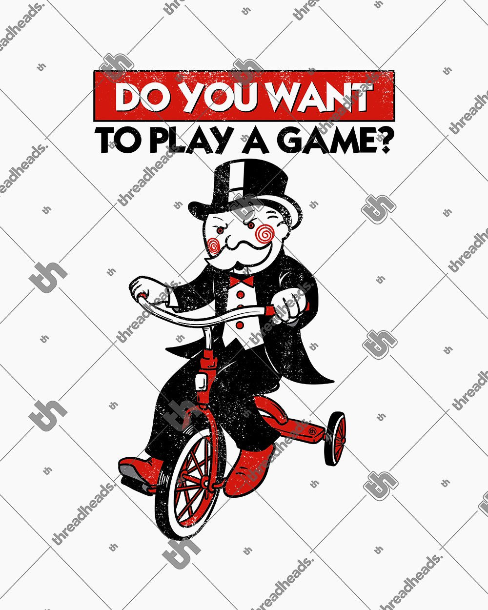 Do You Want to Play a Game T-Shirt Australia Online #colour_white