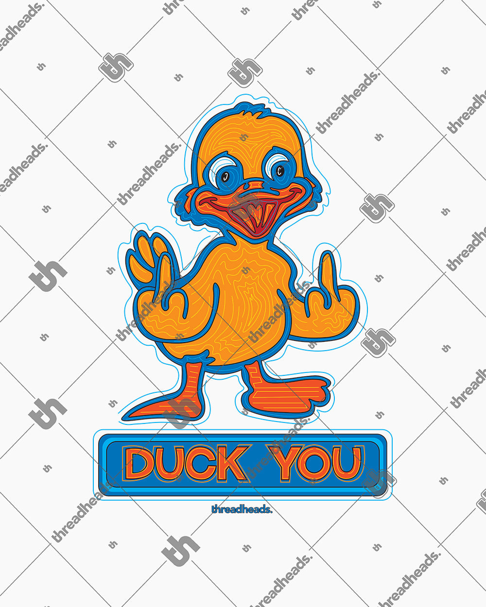 Duck You Hoodie Australia Online #colour_white
