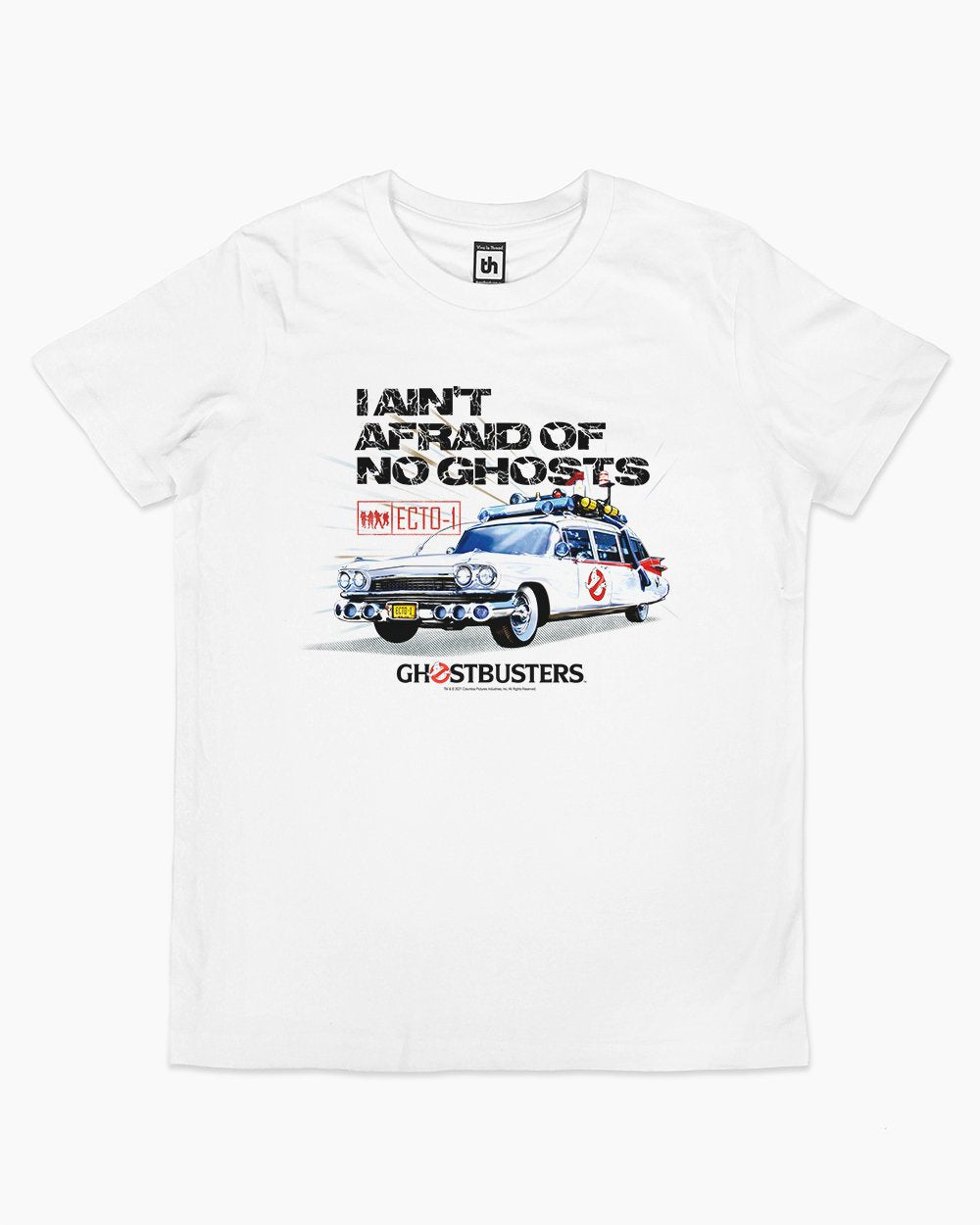 Ghostbusters Ectomobile Kids T-Shirt Australia Online #colour_white