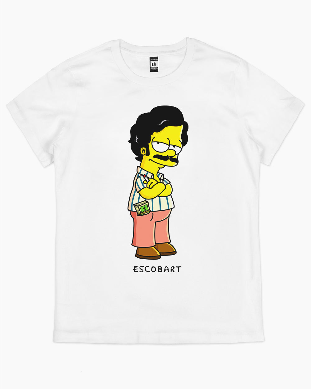 Escobart T-Shirt Australia Online #colour_white