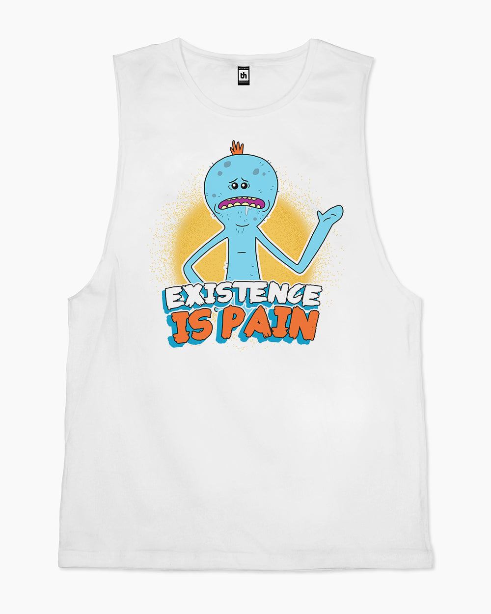 Existence is Pain Tank Australia Online #colour_white