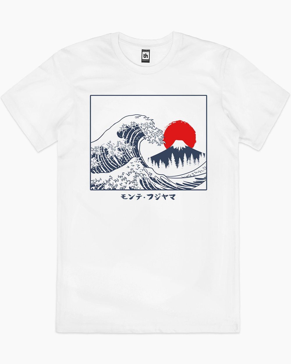 Great Fuji Wave T-Shirt | Japan Aesthetic T-Shirt Australia | Threadheads