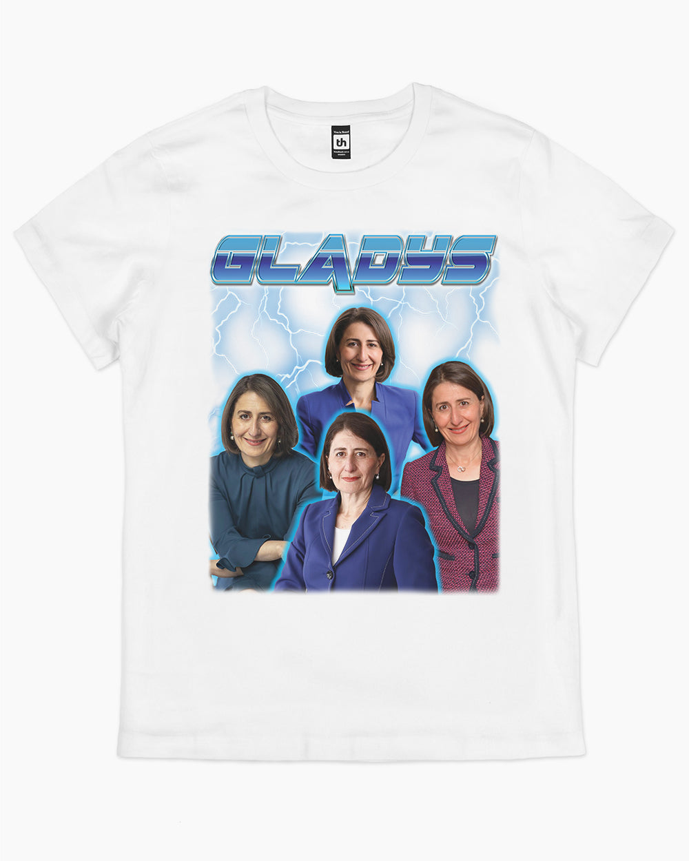 Gladys T-Shirt Australia Online #colour_white
