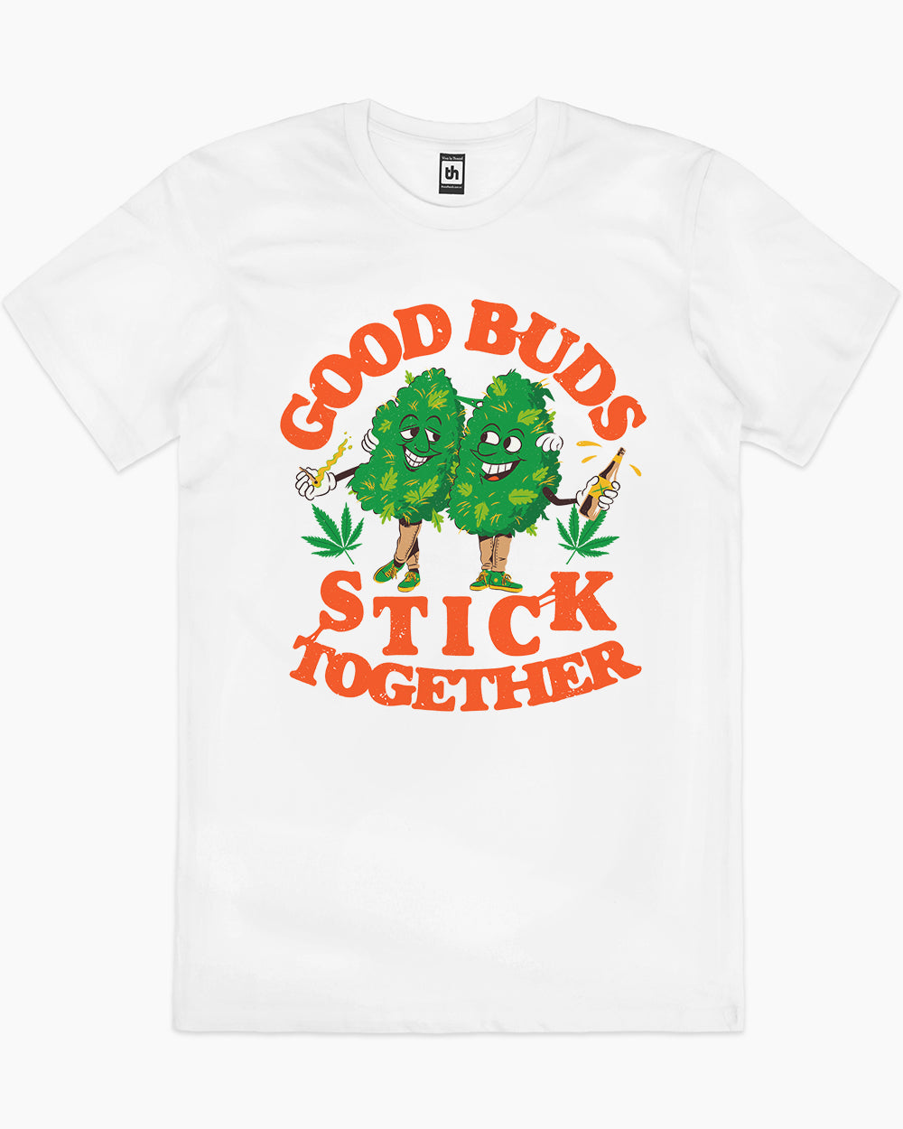 Good Buds T-Shirt Australia Online #colour_white