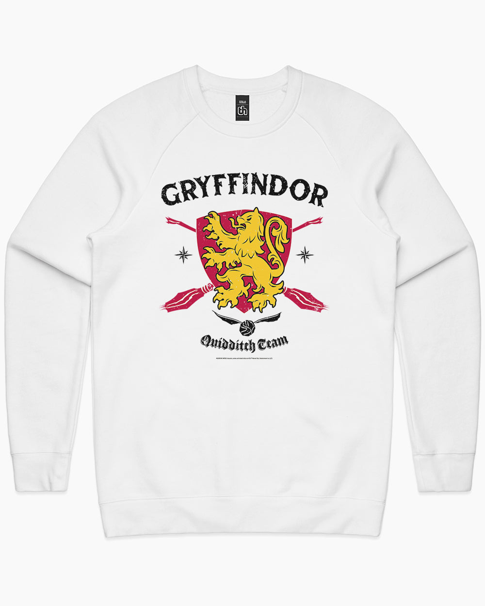 Gryffindor Quidditch Team Sweater Australia Online #colour_white