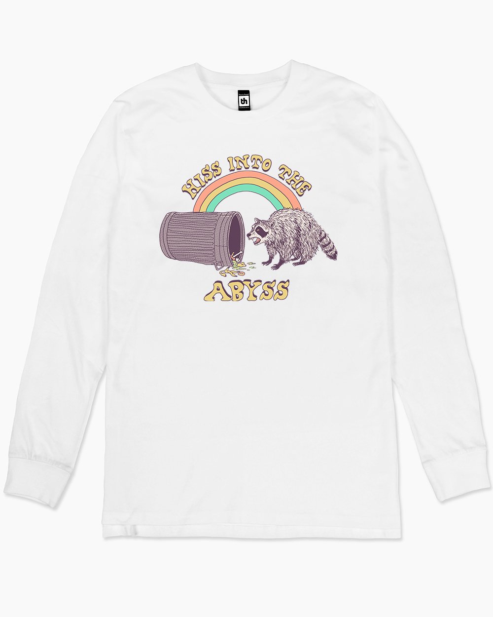 Hiss into the Abyss Long Sleeve Australia Online #colour_white