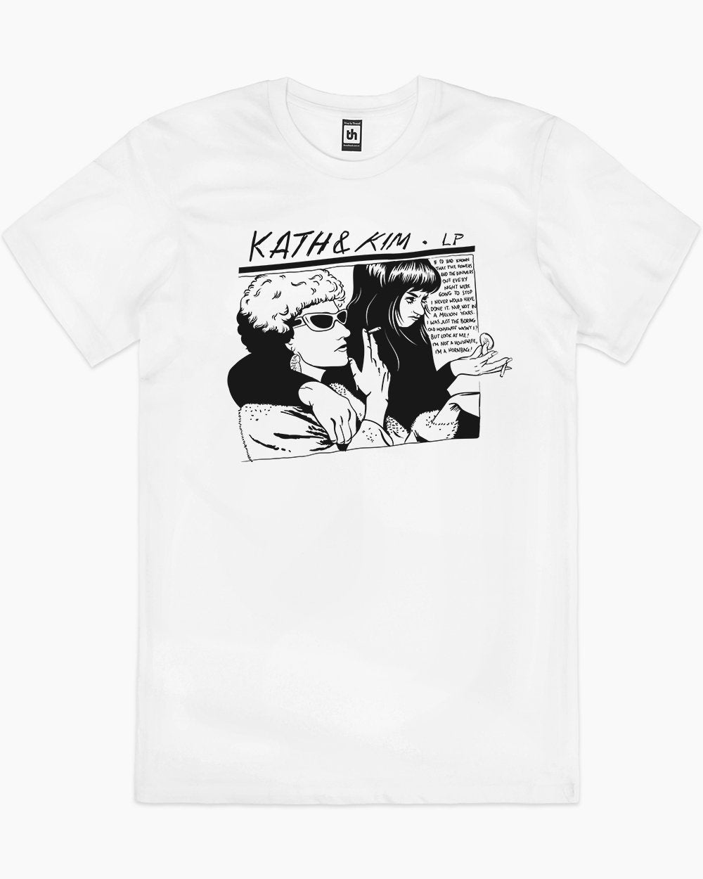 Hornbag T-Shirt Australia Online #colour_white