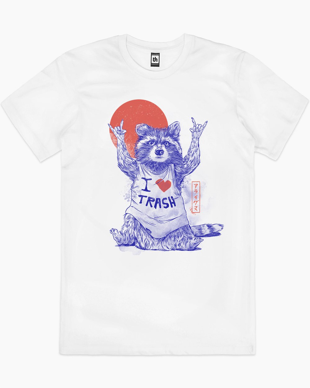 I Love Trash T-Shirt Australia Online #colour_white