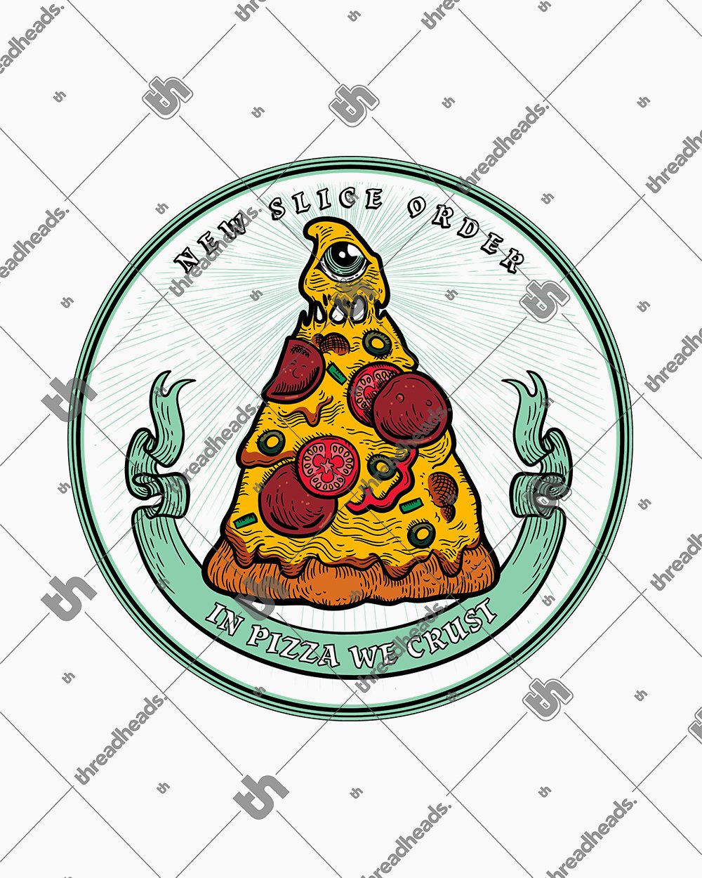 In Pizza We Crust Hoodie Australia Online #colour_white