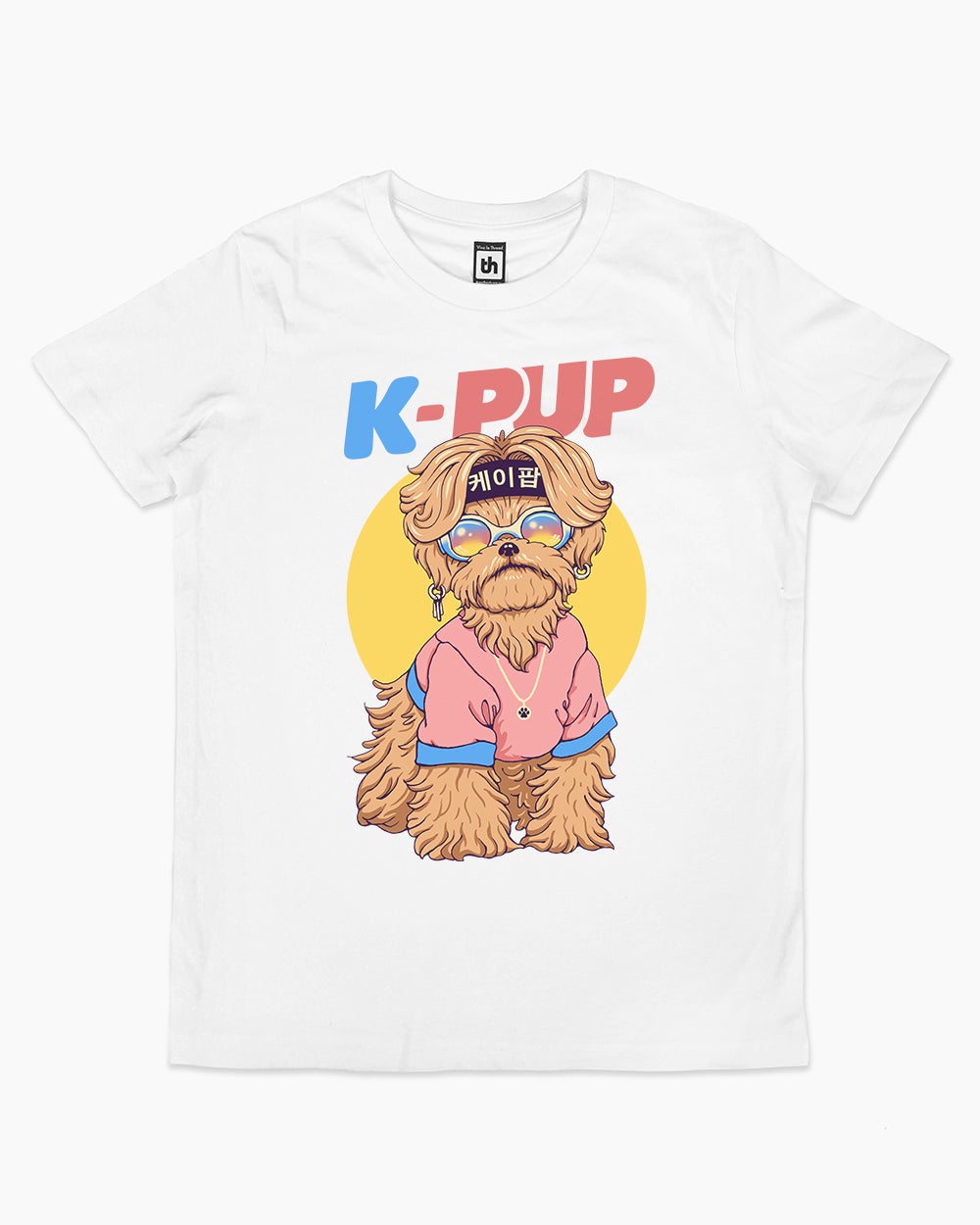 K-Pup Kids T-Shirt Australia Online #colour_white