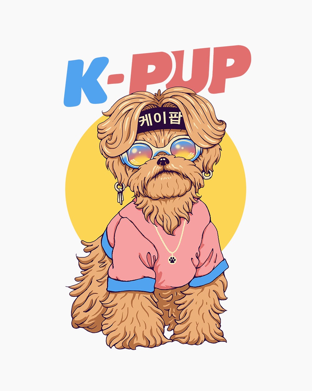 K-Pup Kids T-Shirt Australia Online #colour_white