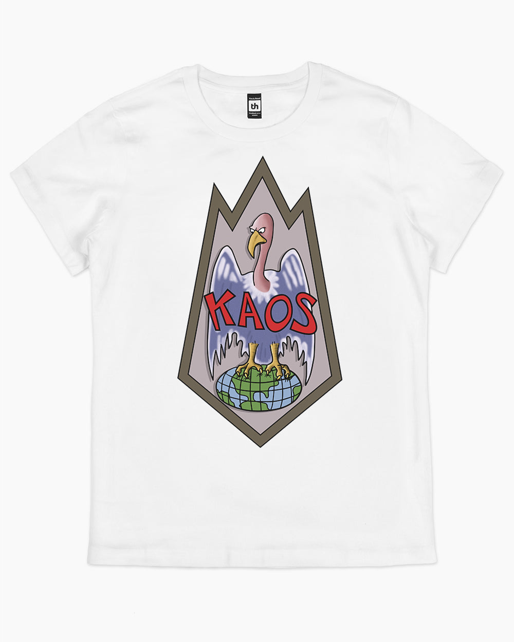 KAOS T-Shirt Australia Online #colour_white