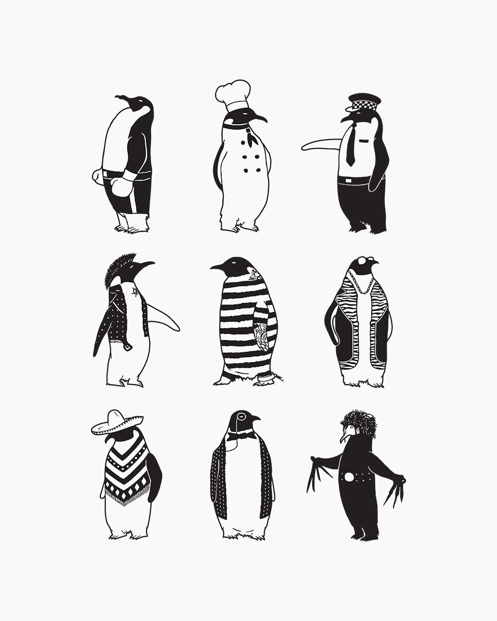 Know Your Penguins Tank Australia Online #colour_white
