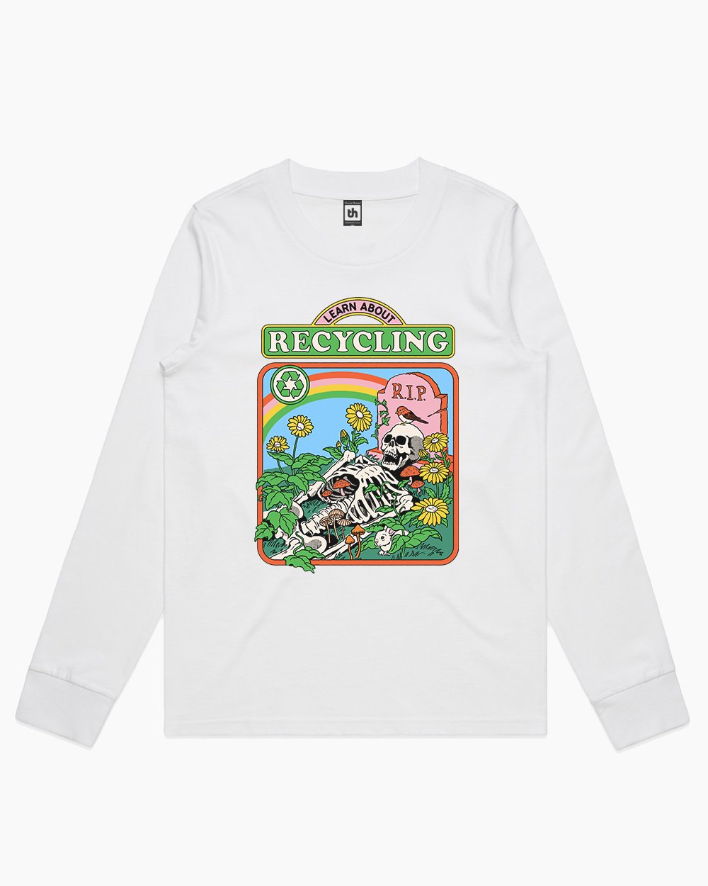 Learn About Recycling Long Sleeve Australia Online #colour_white