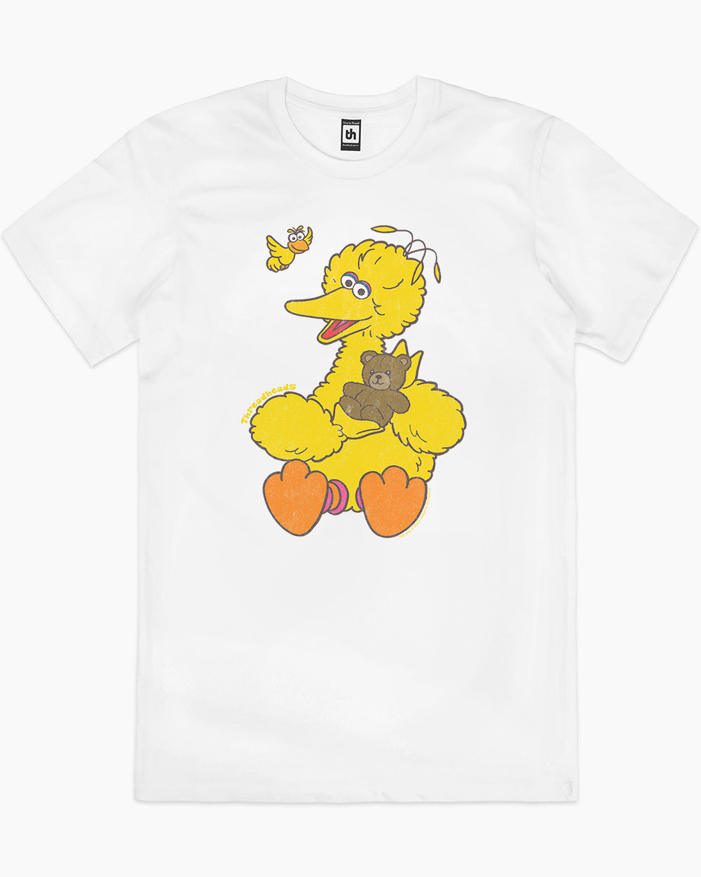 Big Bird T-Shirt Australia Online #colour_white