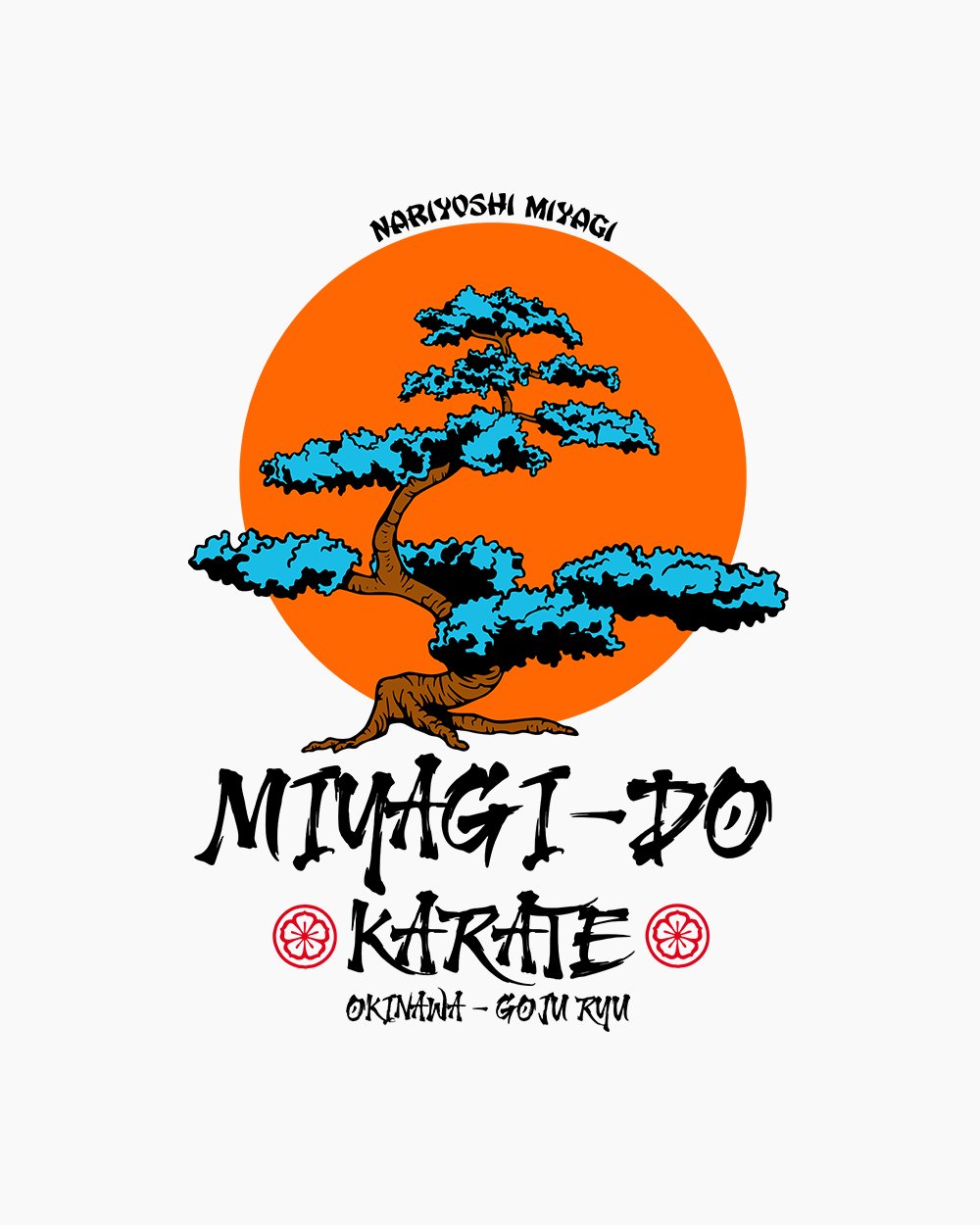 Miyagi-Do Karate Okinawa T-Shirt Australia Online #colour_white