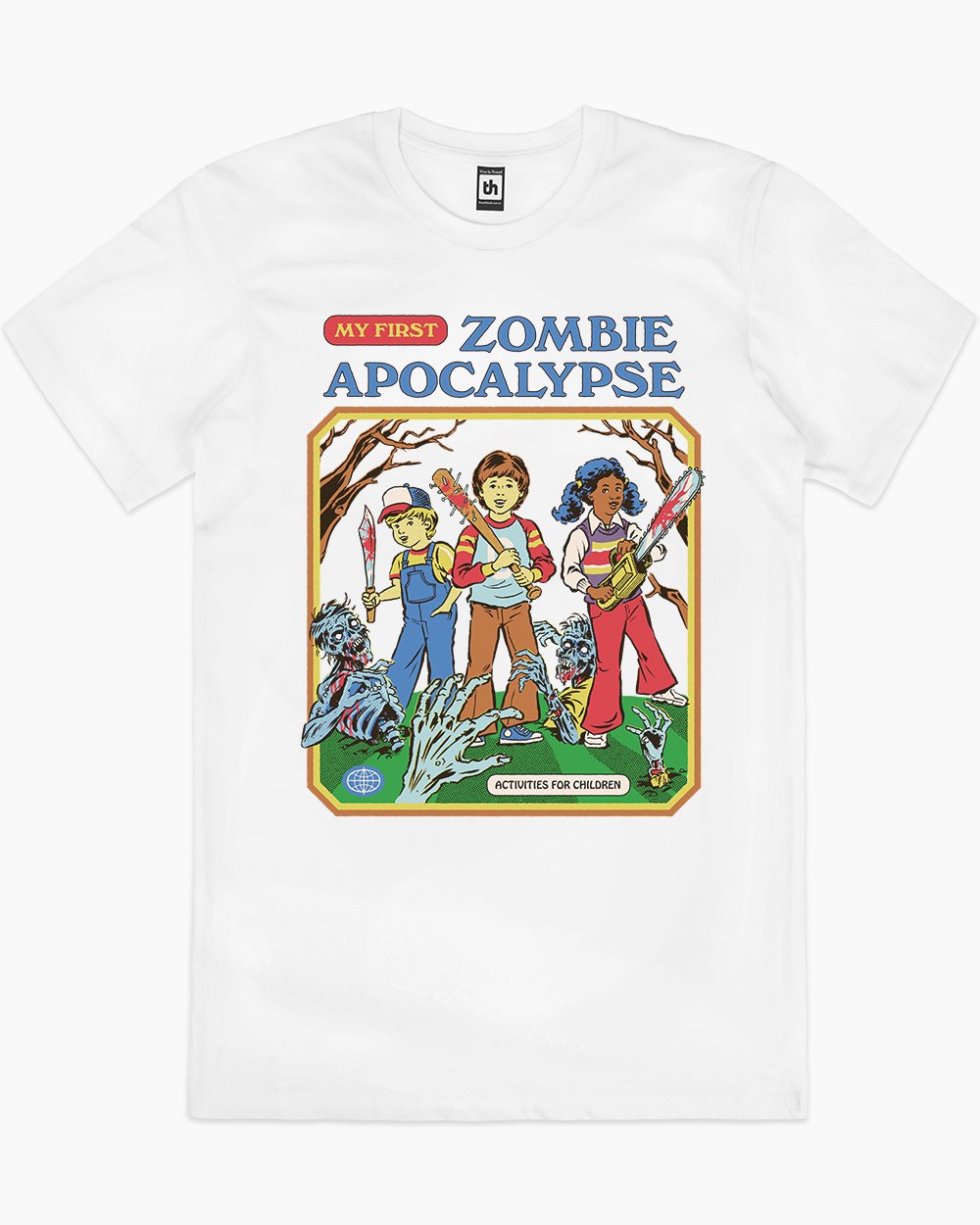 My First Zombie Apocalypse T-Shirt Australia Online #colour_white