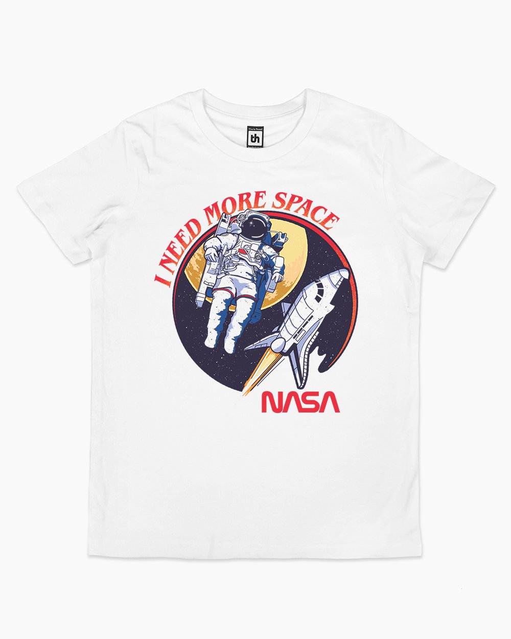 NASA I Need More Space Kids T-Shirt Australia Online #colour_white