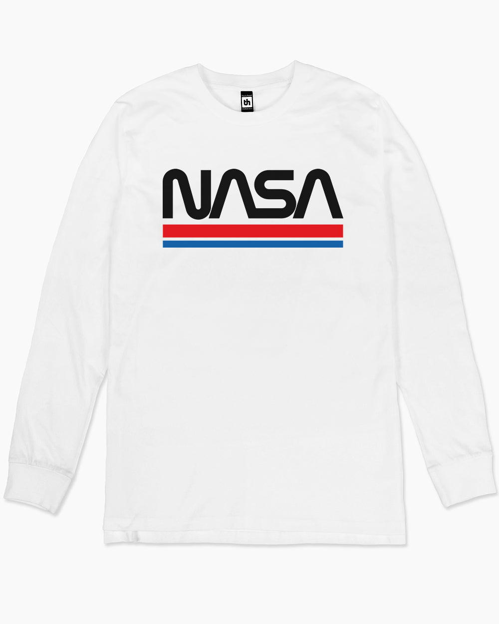 NASA Stripes Long Sleeve Australia Online #colour_white